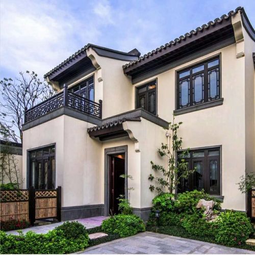 仿古断桥铝合金门窗拉手 中式建筑美学的现代匠心之选